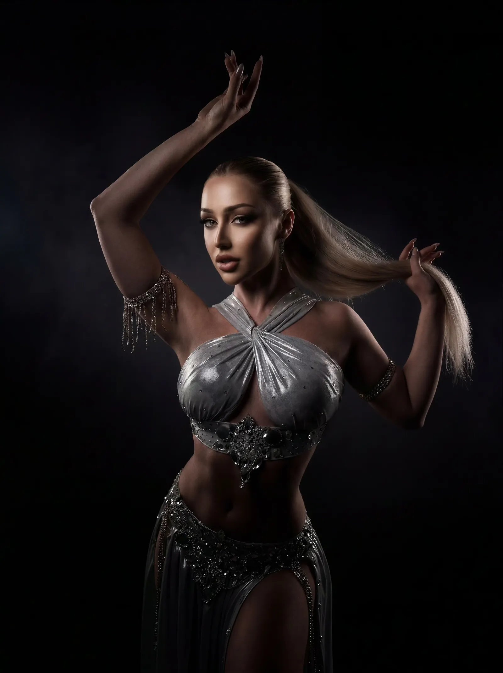 Alina Dmitrishyna belly dance 1