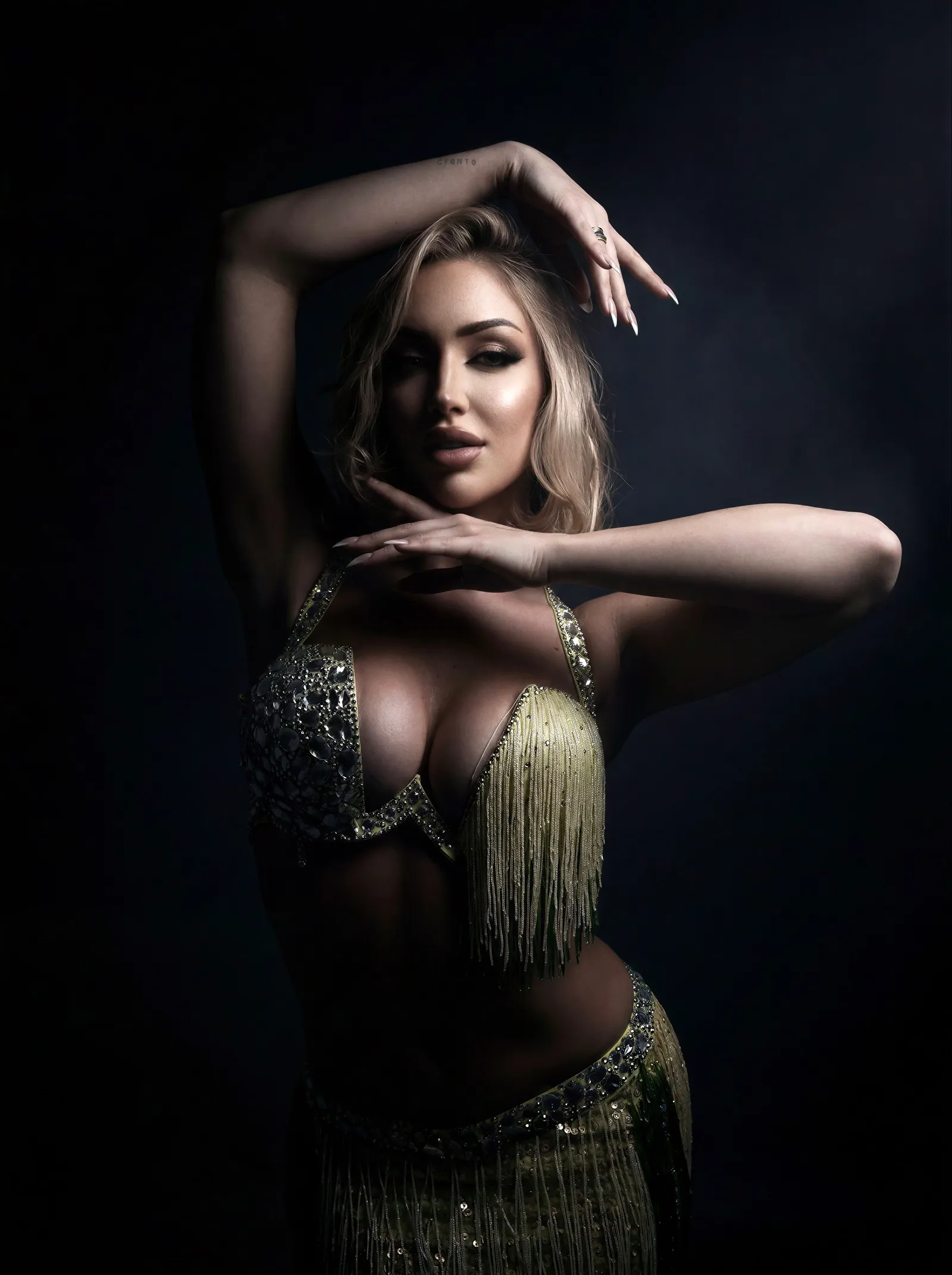 Alina Dmitrishyna belly dance 4